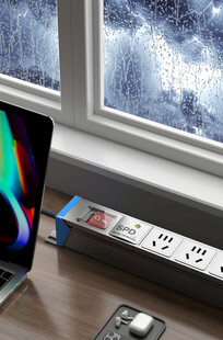 雷雨桌面插排渲染