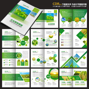 绿色宣传册