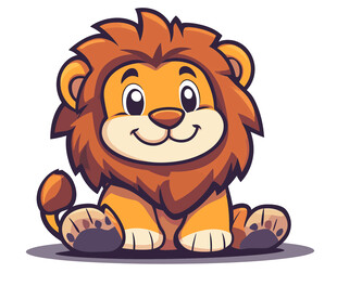 卡通小狮子