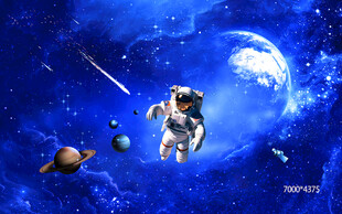 宇宙星空宇航员