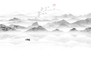 新中式电视背景墙