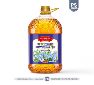 亚麻籽油包装 胡麻油标签