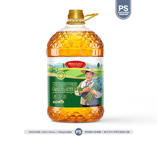 亚麻籽油包装 胡麻油标签