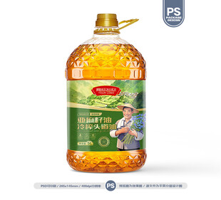 亚麻籽油包装 胡麻油标签