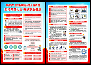 2025职业病宣传周宣传单