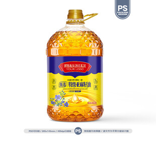 亚麻籽油包装 胡麻油标签