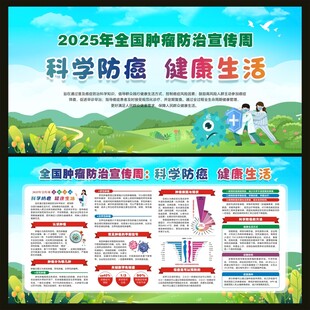 全国肿瘤防治宣传周宣传栏