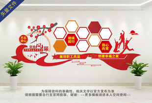 党员风采文化墙