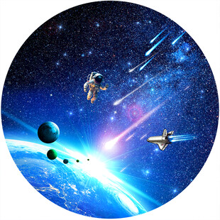圆形星空