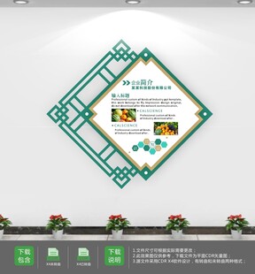 健康饮食均衡搭配文化墙