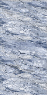 蓝色纹理大理石表面