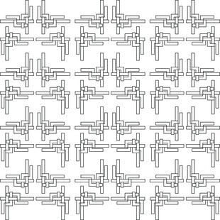 四方连续底纹方形边框矢量文件