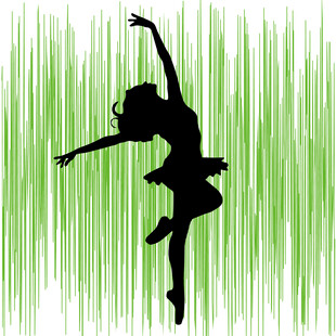 舞动的芭蕾女孩