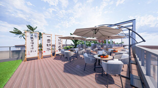 露台户外休闲舒适空间