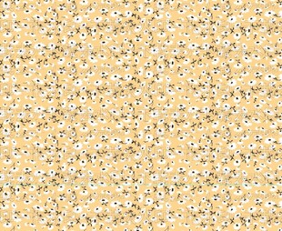 黄色碎花图案背景纹理