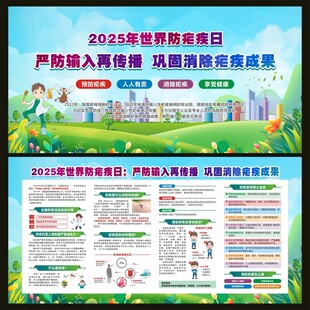 全国疟疾日宣传栏