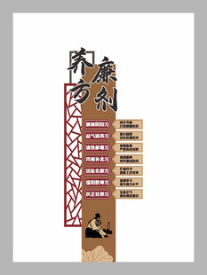 中医院 养廉方剂 文化墙