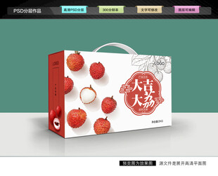 荔枝包装 妃子笑礼盒