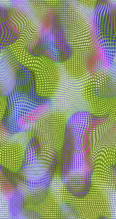 抽象多彩波纹图案背景