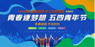 五四青年节活动展板