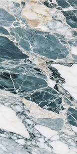 蓝白大理石纹理图案