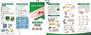 登革热预防早知道宣传折页