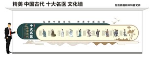 中医文化墙 十大名医