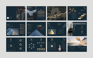 物业公司画册设计模板