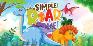 卡通恐龙背景墙