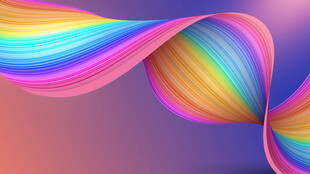 抽象流体多彩背景