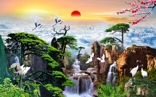 山水风景画