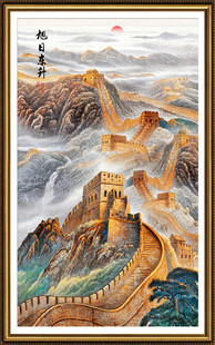 长城玄关装饰画