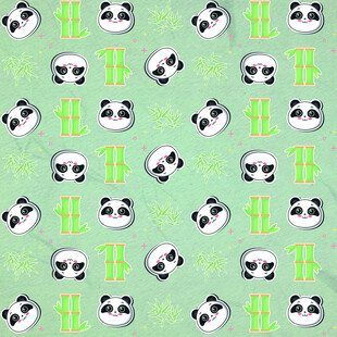 熊猫图案背景图