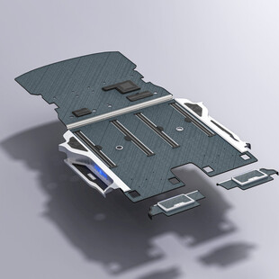 GL8 地板改装渲染图