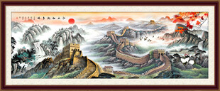 万里长城装饰画