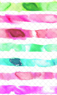 多彩水彩条纹背景图案