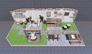 豆腐工坊景观小品