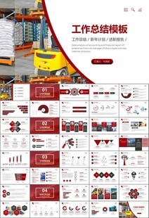 物流运输快递行业总结计划PPT