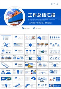 物流运输快递行业总结计划PPT