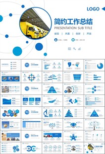 物流运输快递行业总结计划PPT