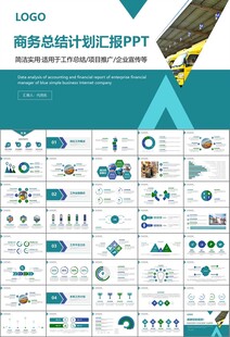 物流运输快递行业总结计划PPT