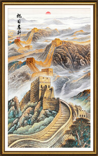 长城玄关装饰画