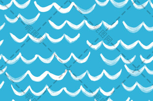 蓝色水波图案背景纹理