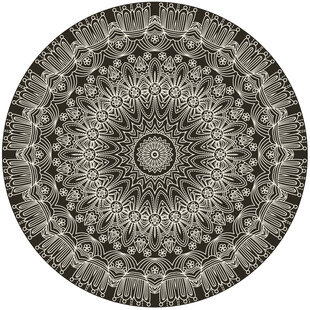 圆形复杂花纹图案设计