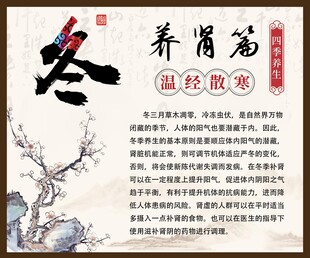 中医馆养生冬季养肾篇保健沐足