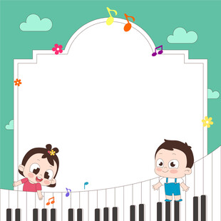 儿童教育趣味音乐钢琴便签纸笔记