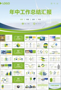 太阳能清洁能源光伏产业PPT