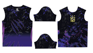 炫酷渐变篮球运动套装