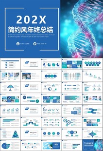 医疗卫生生业总结计划汇报PPT