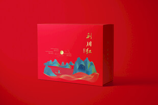 茶叶包装礼盒效果图包装样机